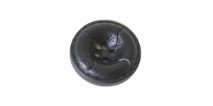 SG151 22 mm Must nahknööbitaoline plastiknööp