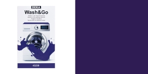 Pesumasina-kangavärv 25g ja reagent 50g, Wash&Go, Deka violett