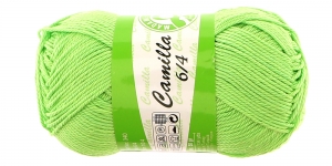 Puuvillane lõng Camilla; Värv 5330 (Heleroheline), Madame Tricote