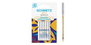 Embroidery Needles, Schmetz GOLD No.75 (11), 5 pcs/set
