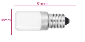 (Sewing Machine) LED Bulb with standard socket E14, 220V, 2W, 180lm, 4000K, 8535