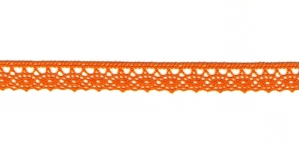 Puuvillane pits laiusega 1,3 cm, oranž