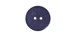 Tumesinine kahe auguga nööp, 23mm, 36L