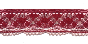 Puuvillane pits laiusega 5,5 cm, linabeež punasega