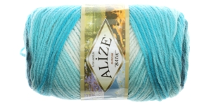 Burcum Batik Yarn, Alize, Colour 1892