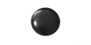 Must, metallkannaga nööp, 20mm, 32L