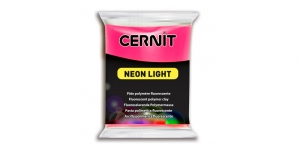 Neoonvärvides voolimismass, polümeersavi, Cernit 56