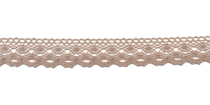 Puuvillane pits 2019-27 laiusega 1,8 cm, värv linabeež