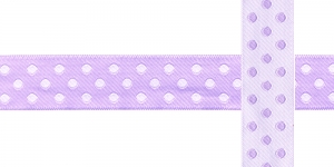 AB110 Täpimustriga kaunistuspael 20mm/ Art.20750 / helelillal taustal /jacquard/ribbon/trims/koristenauha/Лента декоративная