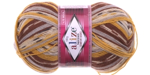 Polüamiidisisaldusega villane sokilõng