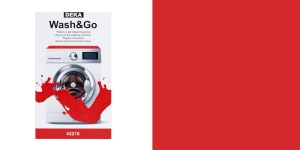 Pesumasina-kangavärv 25g ja reagent 50g, Wash&Go, Deka geranium
