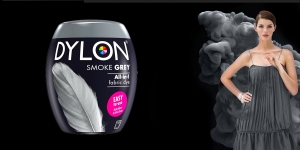 Pesumasinavärv, sisaldab soola, 350 g, Värv: HALL Smoke Grey, Dylon
