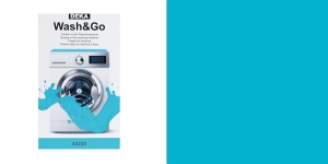 Pesumasina-kangavärv 25g ja reagent 50g, Wash&Go, Deka jää