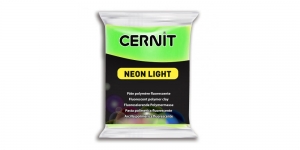 Neoonvärvides voolimismass, polümeersavi, Cernit 56 g