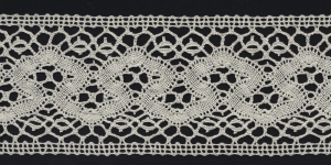 Puuvillane pits, Cotton (Crochet) Lace, 3638-02 laiusega 8,5cm, värv loodusvalge