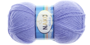 Villasisaldusega lõng, sinakaslilla