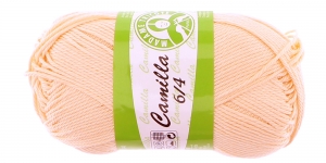 Puuvillane lõng Camilla; Värv 5303 (Hele lõheroosa), Madame Tricote