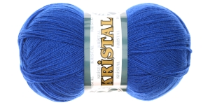 Akrüüllõng Kristal; Värv 16 (Koobaltsinine), Kristal Yarn; Colour 16 (Cobalt Blue), Madame Tricote