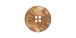 Helepruunikirju, läbikumav plastiknööp, 23mm/36L, SK183A/222D