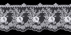 Embroidered Lace P-2468, 10 cm 
