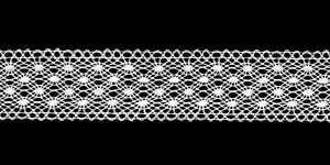 Cotton Crochet Lace 2022-01, 3 cm