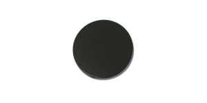 Must, kannaga metalllst nööp, 23mm, 36L