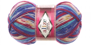 Polüamiidisisaldusega villane sokilõng