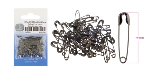 Terashaaknõelad 19 mm, ~50mm, pinnatud: hematiithall