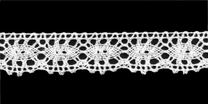 Cotton Crochet Lace 3609-01, 3 cm