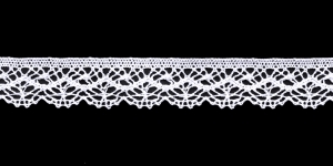 Cotton Crochet Lace 1878-01, 2,5 cm 