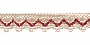 Cotton Crochet Lace 3201-Q6, 3 cm