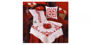 Pre-stamped Table Topper, Duftin Art. 7077