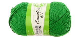 Puuvillane lõng Camilla; Värv 4944 (Roheline), Madame Tricote
