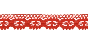 Puuvillane pits laiusega 2,3 cm, punane