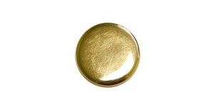 Kuldne, ümar, kannaga metallnööp, 13mm/20L, SFF94