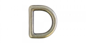 Полукольцо, D-образное кольцо, подходит для тесьма 15мм, SHD134/IR807