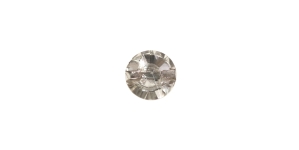 Värvitu, läbipaistev ümar akrüülnööp, 12mm, 18L