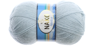 Villasisaldusega lõng, helesinine