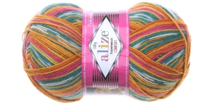 Polüamiidisisaldusega villane sokilõng