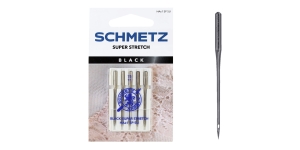 Mustad Super Stretch nõelad e. HAX e. HAx1sp SU, Syst HA×1sp SU; SY2022, Schmetz