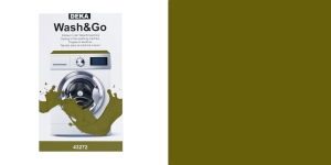 Pesumasina-kangavärv 25g ja reagent 50g, Wash&Go, Deka khaki