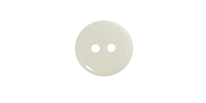 Valge, plastiknööp, 11mm, 18L