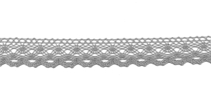 Puuvillane pits 2019-W3 laiusega 1,8 cm, värv hall