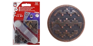 Trukikomplekt tugevama o-vedruga Auto-Moto, ø15 mm, 10 tk, vana vask, disain: Kashmir