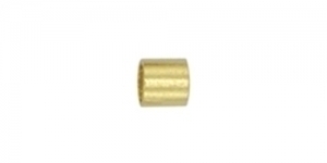 Kullatud pärlipidur,helmes, Gold Plated Crimp Tubes, 1,3mm, JFCT1G-1Z