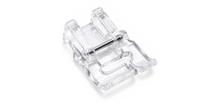 Läpinäkyvä aplikointijalka, Janome/Elna malleihiin piston leveydella 7 mm