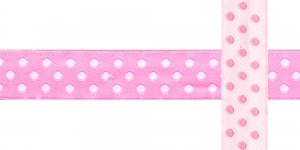 AB110 Täpimustriga kaunistuspael 20mm/ Art.20750 / roosal taustal /jacquard/ribbon/trims/koristenauha/Лента декоративная