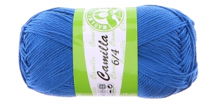 Puuvillane lõng Camilla; Värv 5317 (Ilus sinine), Madame Tricote