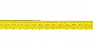 Puuvillane pits laiusega 1,3 cm, kollane
