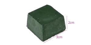 Rohelise poleerimisvahendi kuubik 3x3x2cm